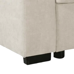 Salon d'angle Olivia convertible avec coffre de rangement