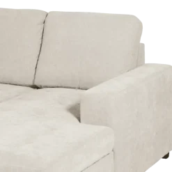 Salon d'angle Olivia convertible avec coffre de rangement