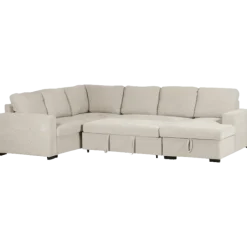 Salon d'angle Olivia convertible avec coffre de rangement