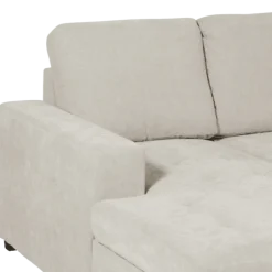 Salon d'angle Olivia convertible avec coffre de rangement