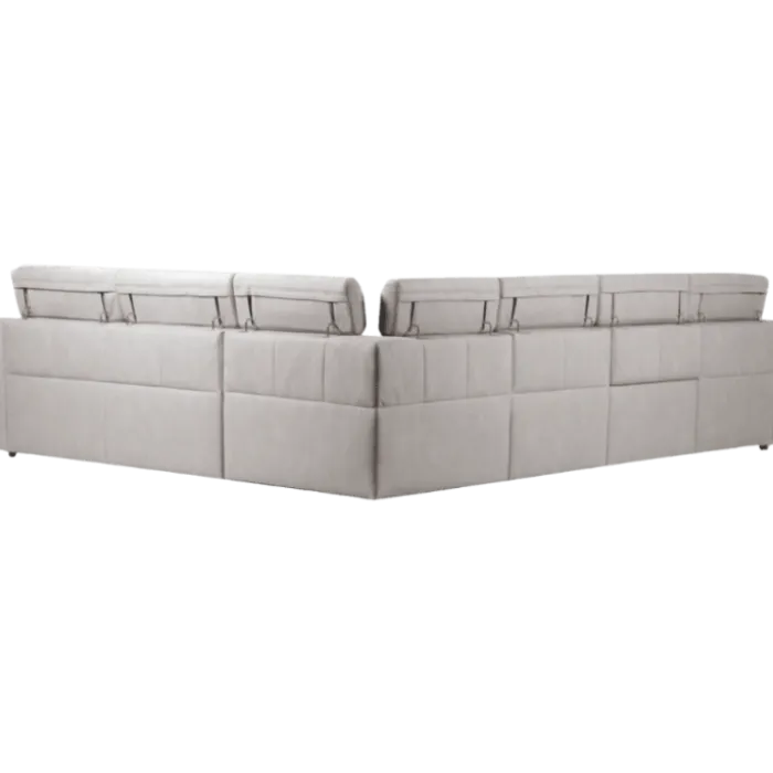Salon d'angle Panenka gris clair