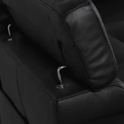 Salon d'angle Ribba noir
