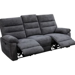 Salon 3 et 1 places Coral gris foncé