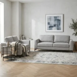Salon 3 + 2 places Jason gris clair