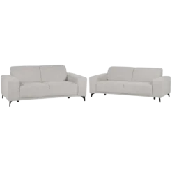 Salon 2,5 + 2 places Mats gris