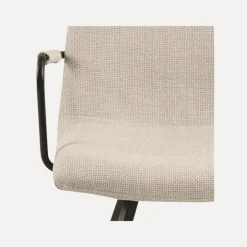 Selina Basel 24 chaise avec accoudoirs beige