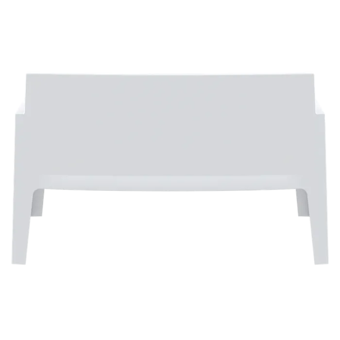 Set Box Blanc ( x2 fauteuils + x1 2 places + x1 table basse)