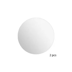 Set de 2 miroirs Adhésif Rond 40 x 40 cm - 121122B