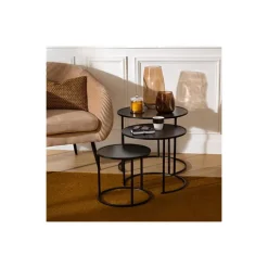 Set de 3 table basses Noan
