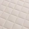 Sommier tapissier Cansas 70 / 190 cm en tissu beige