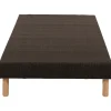 Sommier 70 x 190 cm / tissu gris first