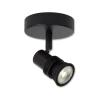 Spot 1 L - Kianti 59901/01/30 Noir - Sans ampoule
