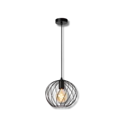 Suspension Danza diam 40 noir