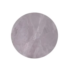Table Appolo 110 cm pierre brillante gris