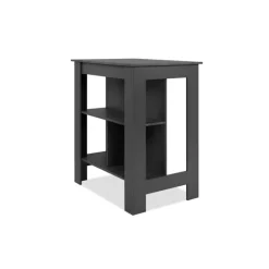 Table bar Atlanta - 003776 - ardoise foncé et anthracite