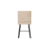 Table bar pliante 60 x 60 cm effet bois 164714