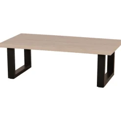 Table basse antibes pied en métal U