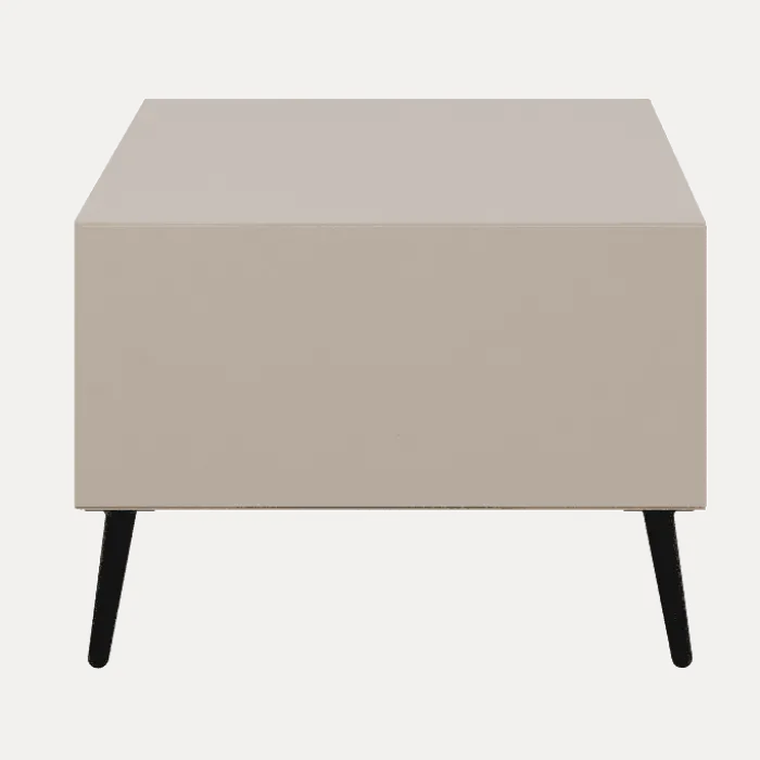 Table basse Arona sable/noir