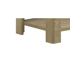 Table basse Cara caramel oak