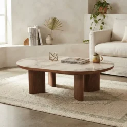 Table basse céramique Alvar 120 cm
