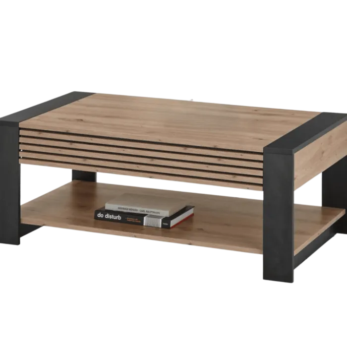 Table basse Felipe artisan / noir