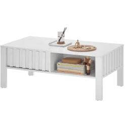 Table basse Mao blanc