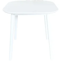Table carrée Tony blanche
