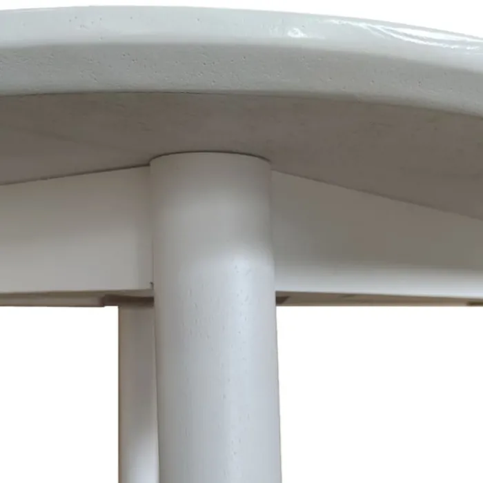 Table carrée Tony blanche