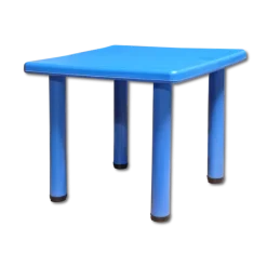 Table carré Loulou Bleu
