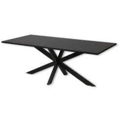 Table 170 cm Faro en décor chêne noir