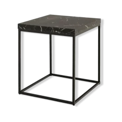 Table d'appoint Barossa marbre noir