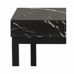 Table d'appoint Barossa marbre noir