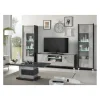Table de salon Hilton gris clair/anthracite