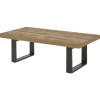 Table de salon Otto pied U scarlet oak