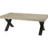 Table de salon Rico pied X SL2400