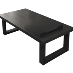 Table de salon Valencia chêne noir