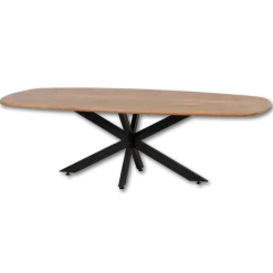 Table en 180 cm avec pied scandinave Aalst