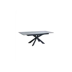 Table extensible de 180 à 220 cm HT6570-GN White