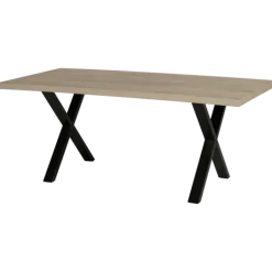 Table Grenoble en 190 cm avec pied en X