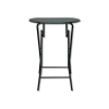 Table haute ZF0109F noir mat