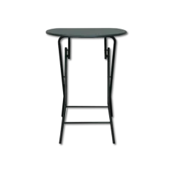 Table haute ZF0109F noir mat
