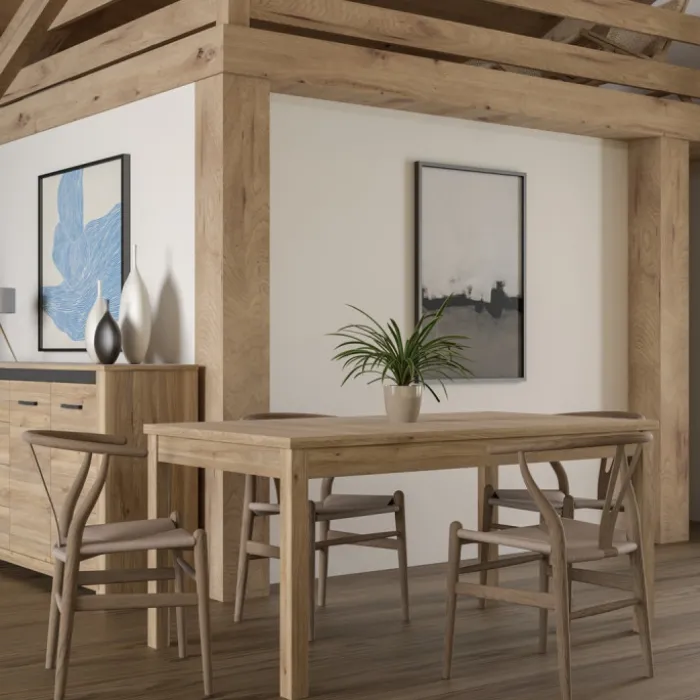 Table KILLARNEY extensible 160 / 207 cm TMST142