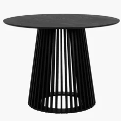 Table à manger ronde Noir Garle 81A