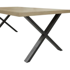 Table Rectangulaire 170 cm, Pied X Rico