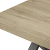 Table rectangulaire 230 cm Rico pied X