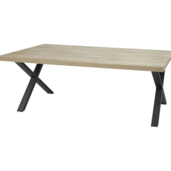 Table rectangulaire 230 cm Rico pied X