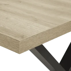 Table rectangulaire 230 cm Rico pied X
