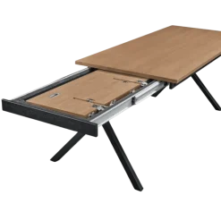 Table rectangulaire extensible allongeable 180 - 280 cm Jura