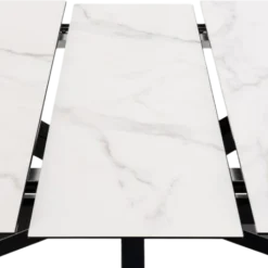 Table rectangulaire Heaven Céramique white allongeable 200/240cm