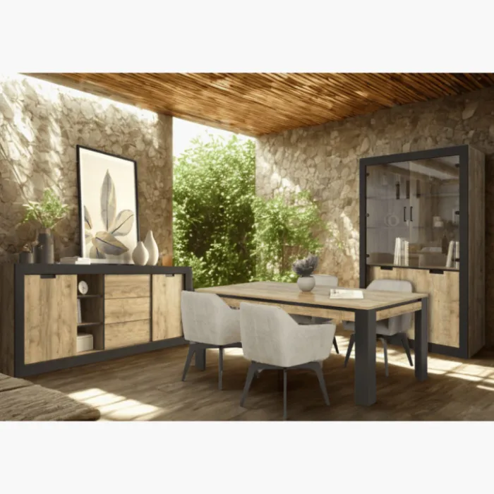 Table rectangulaire Tudor 195 cm